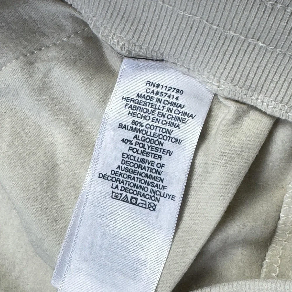 True Religion Jogger Pants Mens‎ Medium Birch Fleece Washed HS Patch Sweatpants